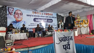 Photo of आंबेडकरी विचारावर मार्गक्रमण हेच डाॅ.बाबासाहेब आंबेडकरांना खरे वंदन-विठ्ठलरावराव खडसे 