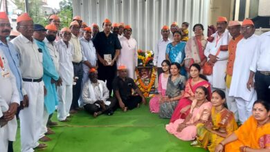 Photo of ‘ जय गुरुदेव ‘ च्या गजराने पुसद नगरी दुमदुमली ; राष्ट्रसंतांच्या चरण पादुका पालखीचे जल्लोषात स्वागत!