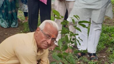 Photo of कृषी दिनानिमित्त ओंकारेश्वर मंदिर श्रीरामपूर येथे वृक्षारोपण!