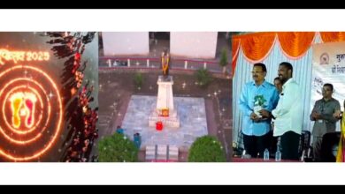 Photo of श्री शिवाजी शिक्षण संकुलात दीपोत्सव २०२५ उत्साहात साजरा; २००० दिव्यांनी साकारली लक्ष्मीच्या पावलांची प्रतिकृती
