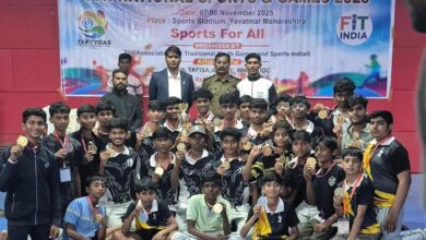 Photo of पोदार स्कूल, पुसदचा इतिहासनिर्माण करणारा पराक्रम;२४ सुवर्ण, २ रौप्य व १ कांस्यपदकासह विद्यार्थ्यांची आंतरराष्ट्रीय स्पर्धेसाठी नेपाळकडे भरारी