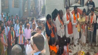 Photo of पुसद नप निवडणुकीत ‘अभी नहीं तो कभी नहीं’ महाविकास आघाडीचा प्रचाराचा नारळ फुटला!राज्मंयत्र्यांनी पत्नीलाच निवडणूक रिंगणात उतरविल्याने निष्ठावंत कार्यकर्त्यांसह मतदारांमध्ये नाराजी!