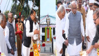 Photo of लोकनेते देवराव पाटील चोंढीकर स्मृती समारोह मान्यवरांची आदरांजली