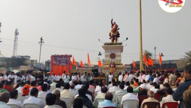 Photo of पुसद येथे छत्रपती शिवरायांची ३९६ वी जयंतीअठरापगड जातीचे मावळ्यांचा सहभागाने मोठ्या उत्साहात साजरी!पहाटेपासूनच शिवभक्तांची मांदियाळी!