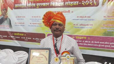 Photo of राजेश ढोले यांचा ज्ञानदीप गौरव पुरस्काराने नाशिक येथे सन्मान!