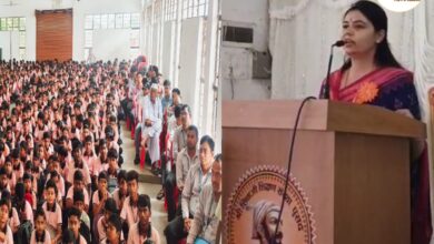 Photo of श्री शिवाजी माध्य व उच्च माध्यमिक विद्यालयात गुणवंत विद्यार्थी सन्मान सोहळा साजरा! ‘विद्यार्थ्यांनो उच्च ध्येय पूर्णत्वास नेण्यासाठी जिद्द, चिकाटी आणि प्रयत्नाची पराकाष्टा करा- अश्विनीताई पाटील चोंढीकर!