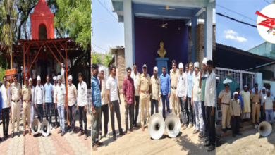 Photo of पुसद ग्रामीण पोलीस स्टेशनच्या हद्दीतील धार्मिक स्थळावर विनापरवानगी ने लावलेले भोंगे संबंधित धार्मिक व सामाजिक स्थळांच्या विश्वस्तांनी स्वेच्छेने उतरविले!