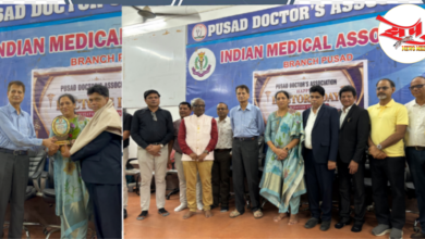 Photo of पुसद वैद्यकीय संघटनेच्या वतीने ‘राष्ट्रीय डॉक्टर दिनानिमित्त’ डॉ.सतीश चिद्दरवार यांना सपत्नीक ‘जिवन गौरव पुरस्काराने’सन्मानित!