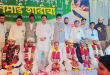 Photo of ईद-ए-मिलादुन्नबीच्या मुहूर्तावर १४ जोडप्यांचा इज्तेमाई विवाह सोहळा;पुसद येथे पैगम्बराच्या जयंतीनिमित्त समाजा समोर वेगळा आदर्श!