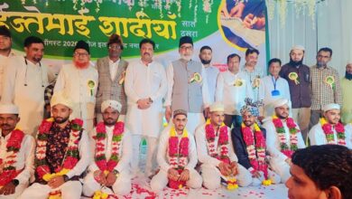 Photo of ईद-ए-मिलादुन्नबीच्या मुहूर्तावर १४ जोडप्यांचा इज्तेमाई विवाह सोहळा;पुसद येथे पैगम्बराच्या जयंतीनिमित्त समाजा समोर वेगळा आदर्श!